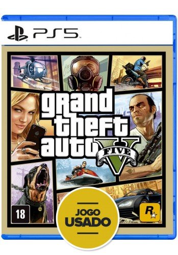 GTA V: Grand Theft Auto - PS5 (Usado)